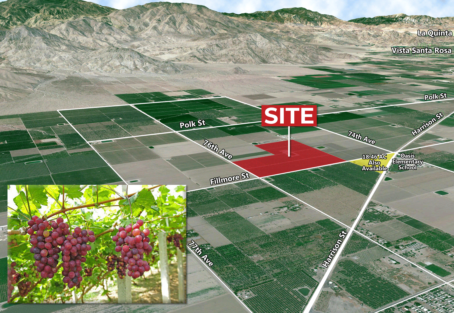 125.50 AC NWC Fillmore St & 76th Ave, Oasis Tilt Aerial v2 Featured Web