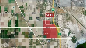 679.13 AC Desert Sun Ranch, OA Flat Aerial
