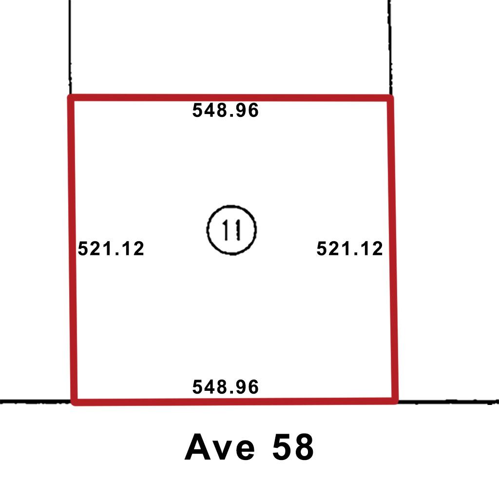 9.6 AC Avenue 58 & E Jackson St, VSR Parcel Map