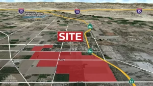 1,055.73 AC Desert Sun Ranch, OA Tilt Aerial