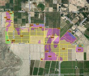 322.61 AC S Ave 66 & Lemon Blossom Way, Thermal Soils Map