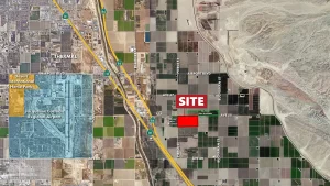77.7 AC SEC Pierce & Ave 58 (Ave 58 Ranch) Flat Aerial
