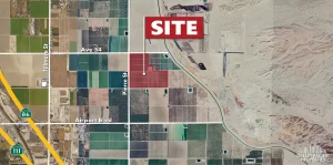 120.40 AC SEC Ave 54 & Pierce St, TH Zoomed In Aerial