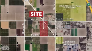76.88 AC Harrison St & Ave 76, OA Zoomed In Aerial
